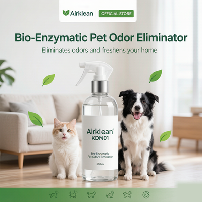 ราคาดี Airklean KDN01 เครื่องกำจัดกลิ่นสัตว์เลี้ยงด้วยเอนไซม์ชีวภาพสารสกัดการหมักเต็มเซลล์ของเหลวกำจัดกลิ่น ออนไลน์